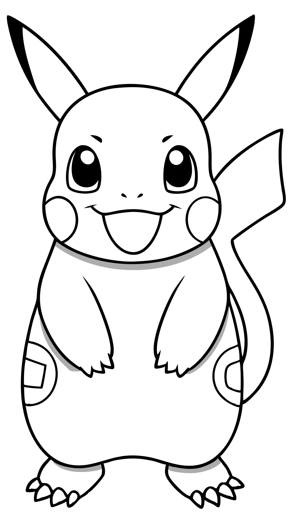 coloriages de caractères pokemon